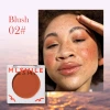Customizable herbal long-lasting blush cream matte natural highlight contouring powder compact easy to apply moisturizing facial makeup Item Picture